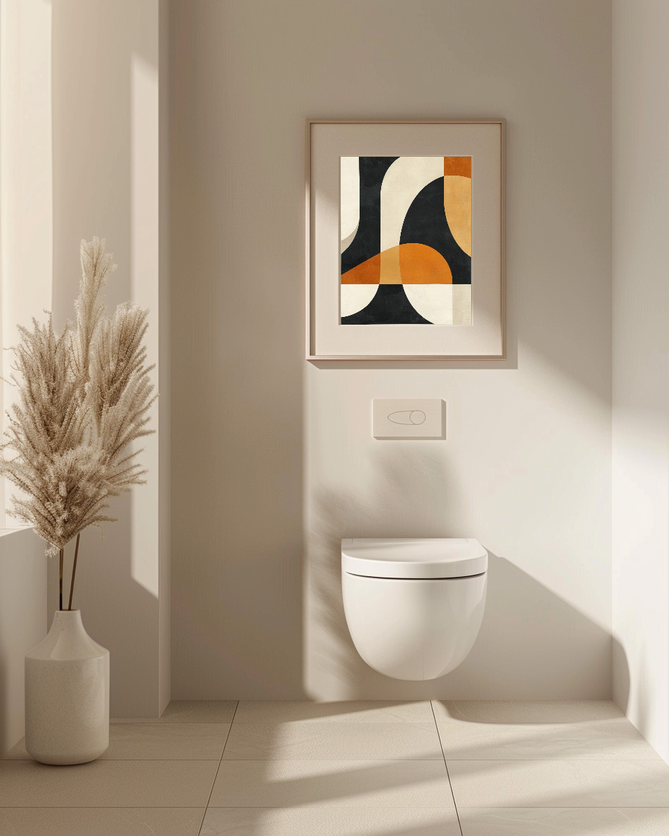 Neutral Abstract Wall Art Set of 3 – Modern Printable Home Decor - Image 4