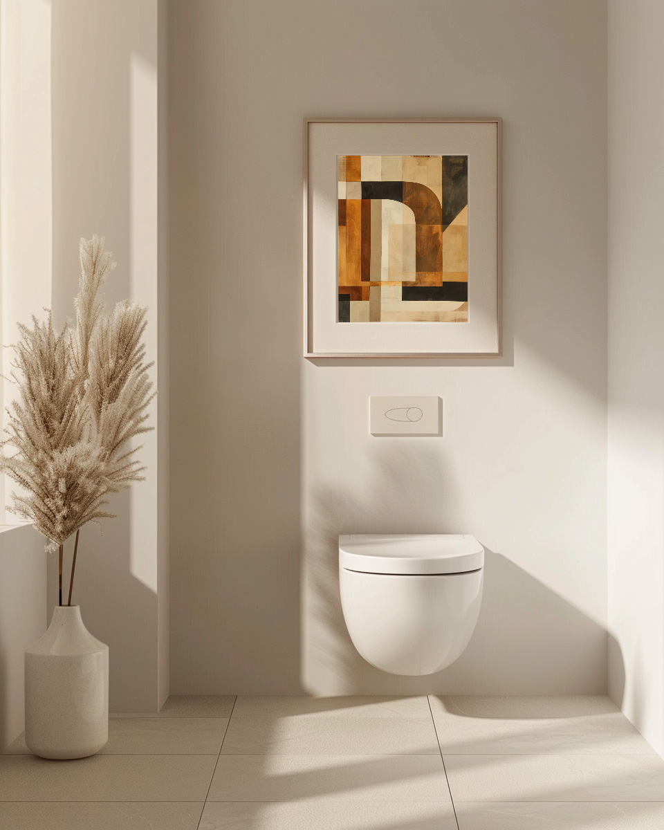 Neutral Abstract Wall Art Set of 3 – Modern Printable Home Decor - Image 5