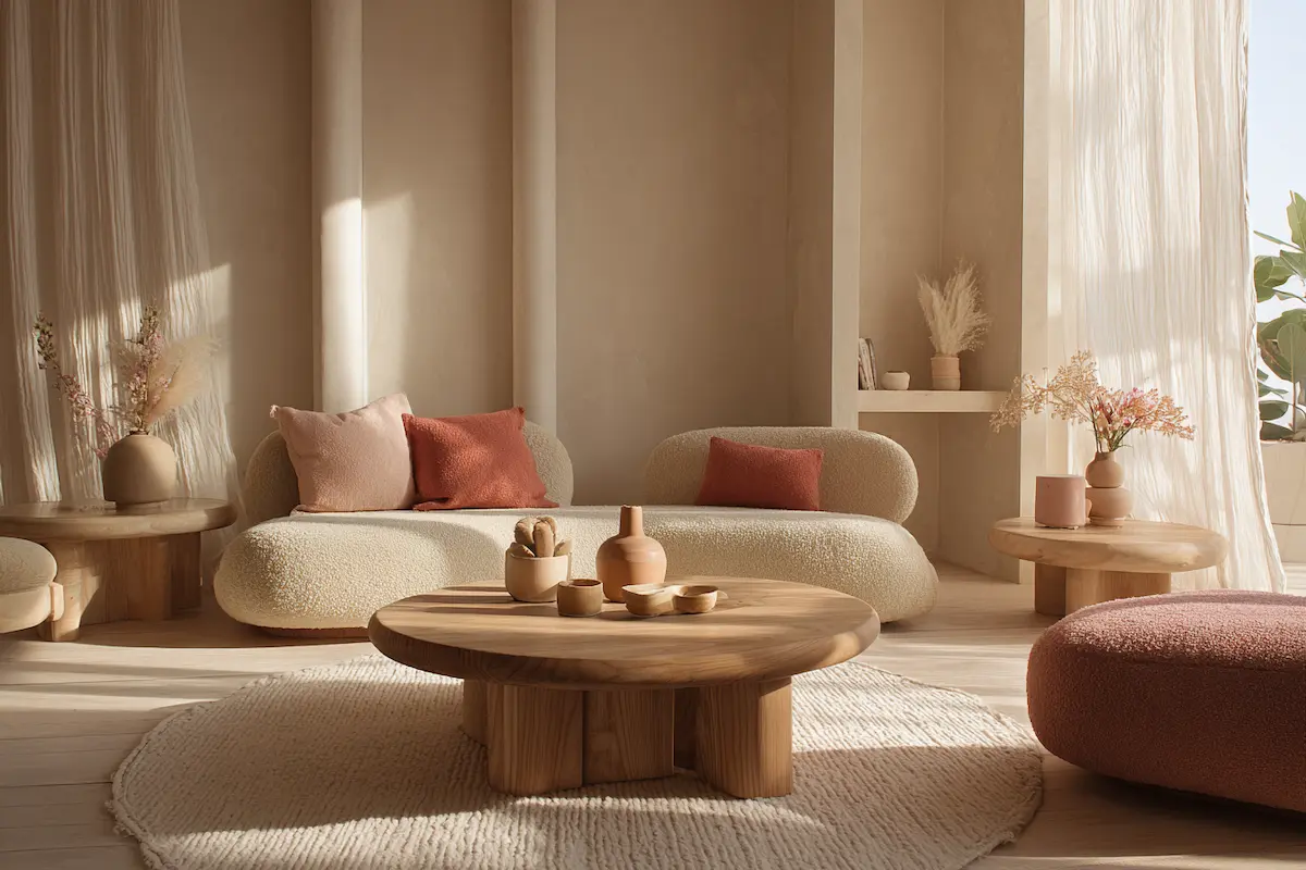 Crafted Minimalism for Pastel Interiors