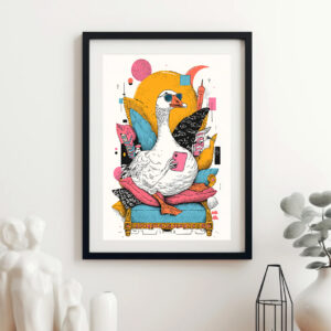 Goose Pop Art Wall Art (Digital Download)