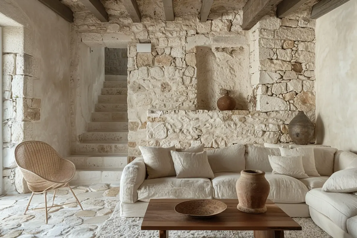 Crafted Minimalist Interior Calm Atmosphere