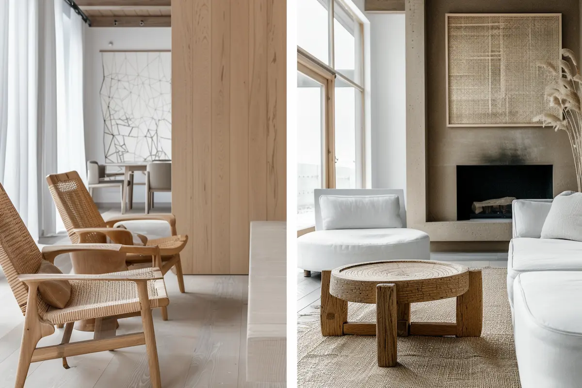 Scandinavian minimalism vs Crafted minimalism