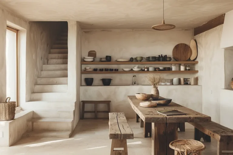 Timeless interior with natural materials (1)