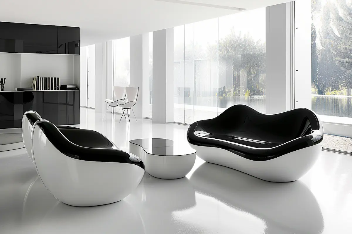 Trend driven minimalist interior