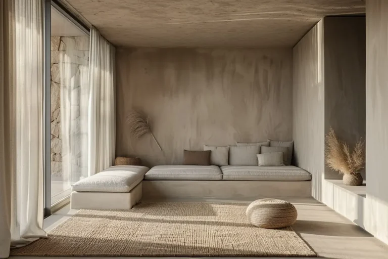 True crafted minimalist interior