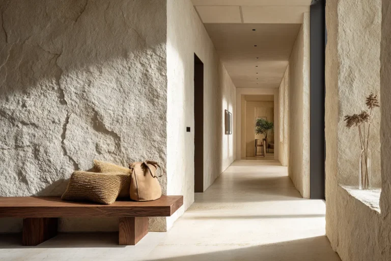 Crafted Minimal Hallway Interior