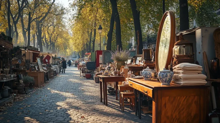 the brocante at dawn