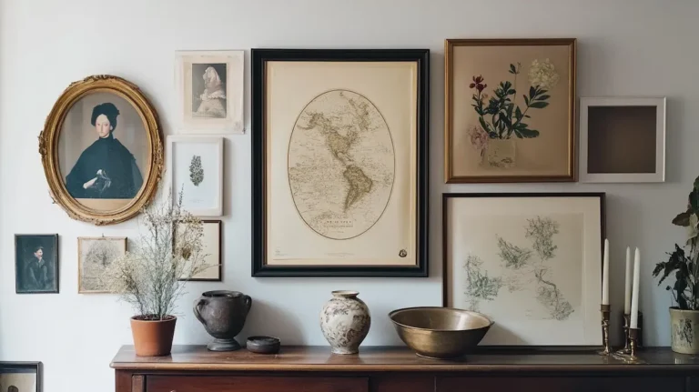Parisian apartment artwork