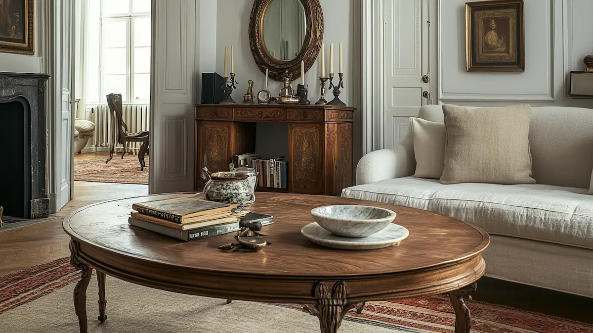 Parisian salon coffee table