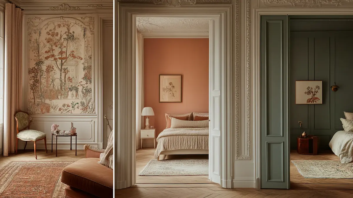 Parisian wall treatments