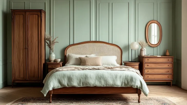 complete Parisian bedroom