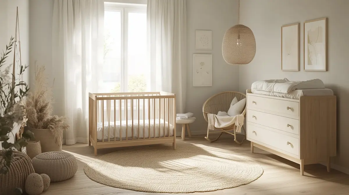 doorway-perspective view nursery layout