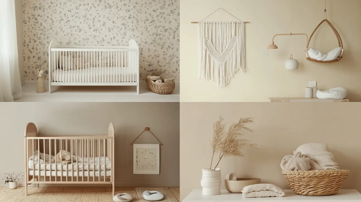 four distinct nursery styles